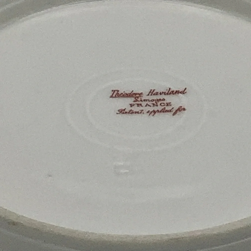 Antique Theodore Haviland Limoges France Teacup and Saucer - Picture 11 of 14